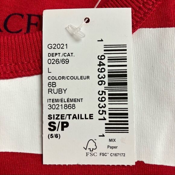 The CHILDREN’S PLACE Flag Stars Stripes Shirt Boys SZ Small 5/6 Short Sleeve NEW - Picture 3 of 6